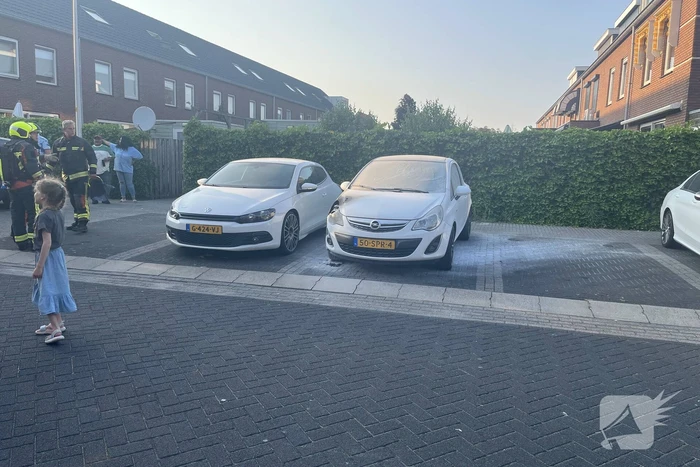 Schade aan voertuig na brand