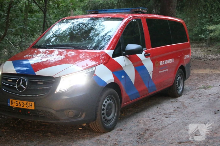 Beginnende bosbrand snel onder controle