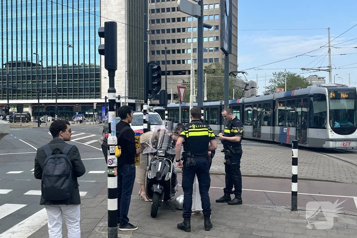 Scooterrijder aangereden door automobilist