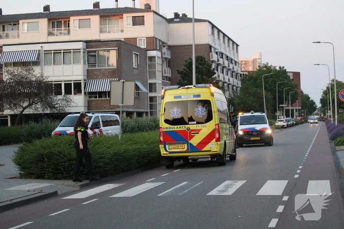 Motorrijder gewond bij botsing met auto