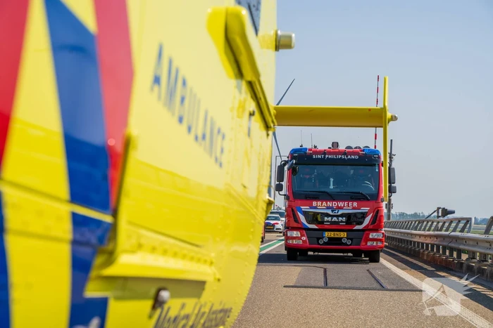 Klassieke auto betrokken bij ongeval