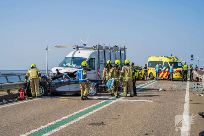 Klassieke auto betrokken bij ongeval