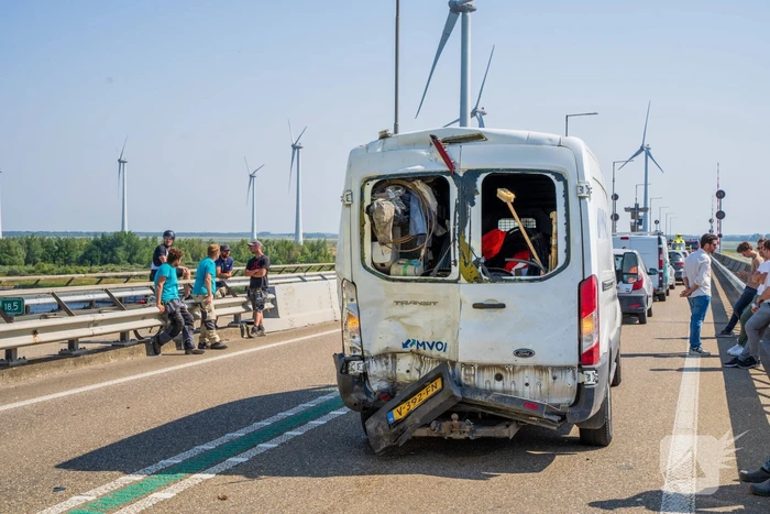 Klassieke auto betrokken bij ongeval