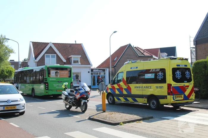 Kind geschept door lijnbus
