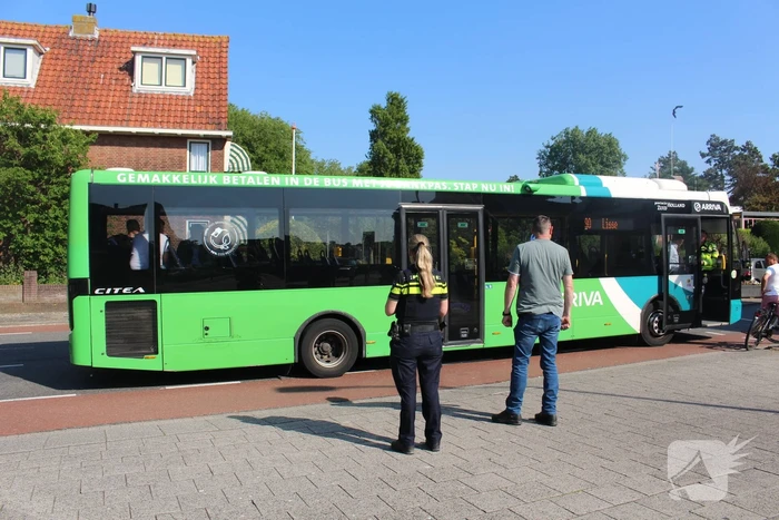 Kind geschept door lijnbus