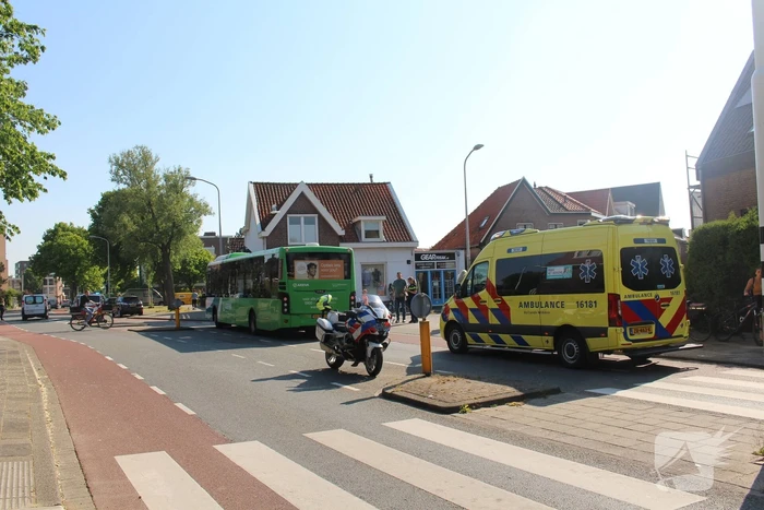 Kind geschept door lijnbus