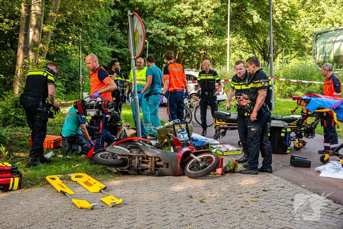 Meerdere slachtoffers ernstig gewond bij aanrijding