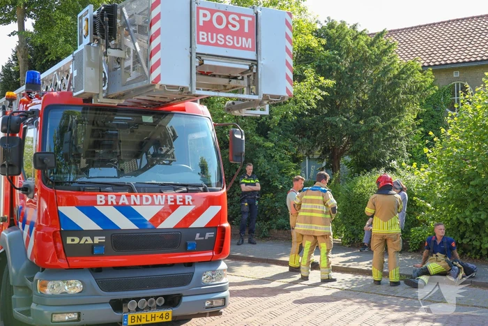Gewonde bij brand in woning