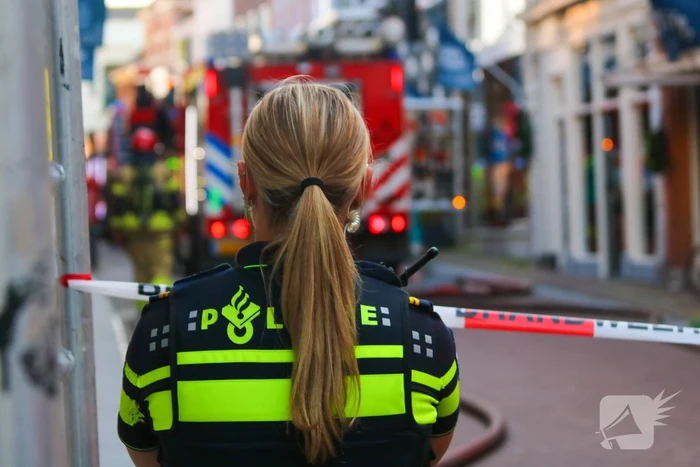 Veel brandweerinzet bij woningbrand