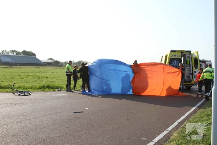 Fietser komt om het leven na aanrijding