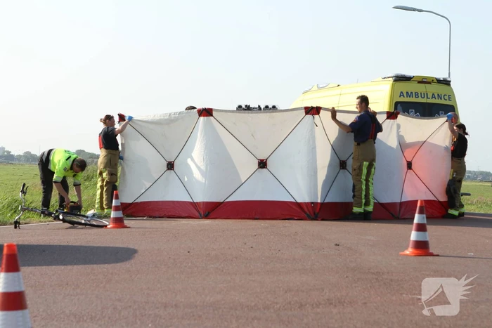 Fietser komt om het leven na aanrijding