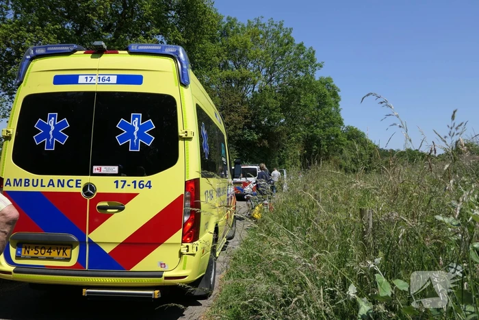 Solex-bestuurder verliest voorwiel tijdens ongeval