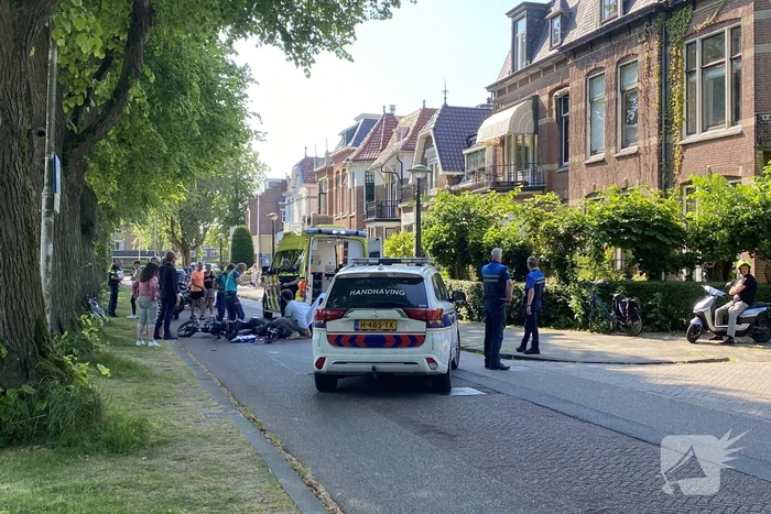 Scooterrijder gewond na val