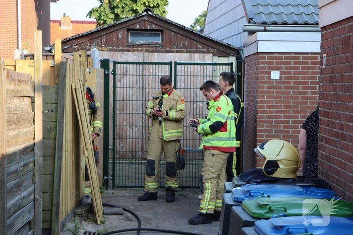 Twee konijnen gered door brandweer bij brand