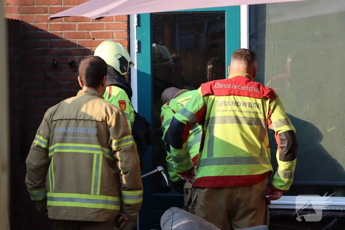 Twee konijnen gered door brandweer bij brand