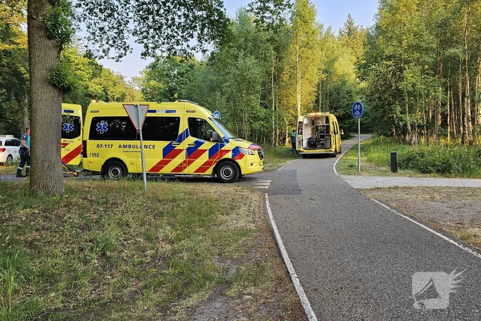 Scooterrijder ernstig gewond na harde val