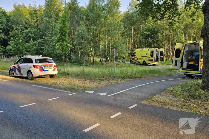 Scooterrijder ernstig gewond na harde val