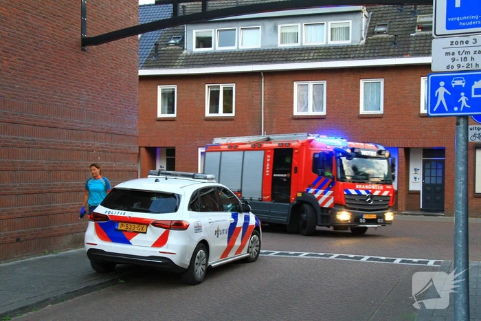 Hevige rookontwikkeling bij brand in appartement