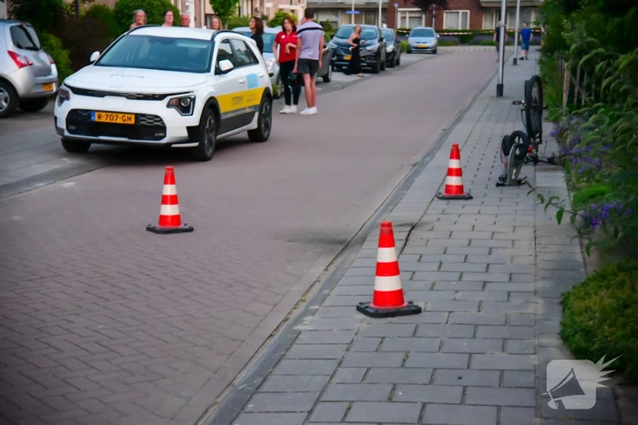 Gebied zonder stroom door defecte stroomkabel