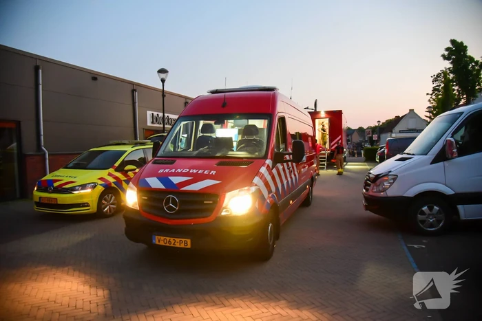 Gebied zonder stroom door defecte stroomkabel