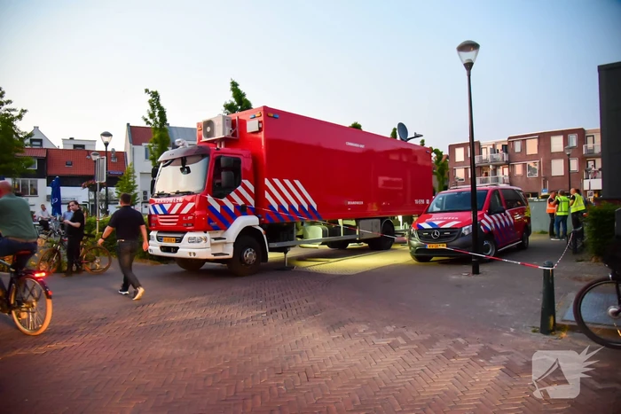 Gebied zonder stroom door defecte stroomkabel