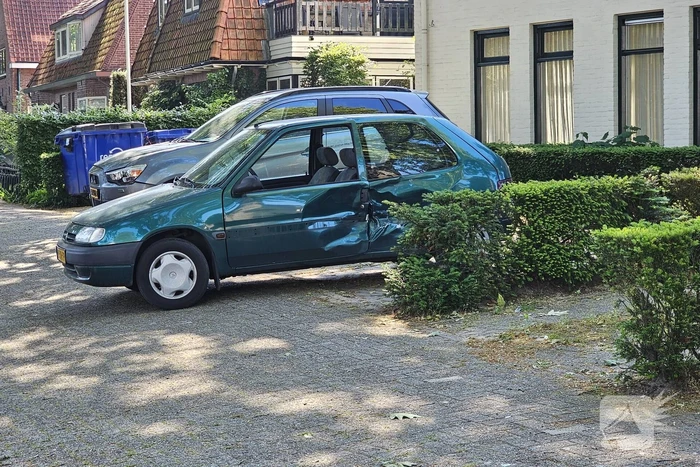 Flinke schade bij ongeval op kruising