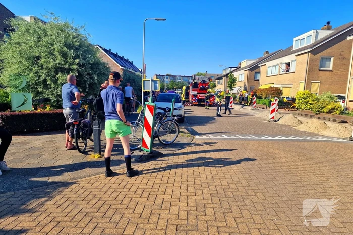 Traumahelikopter landt op voetbalveld