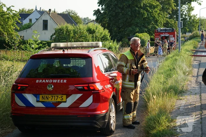 Meerdere branden in bosgebied