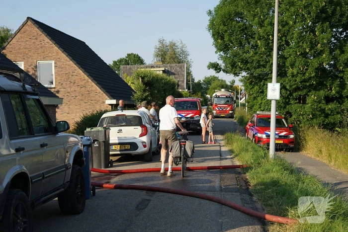 Meerdere branden in bosgebied
