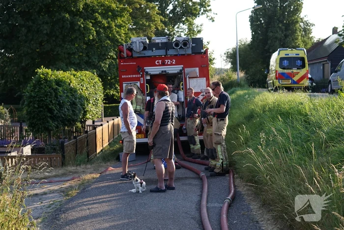 Meerdere branden in bosgebied