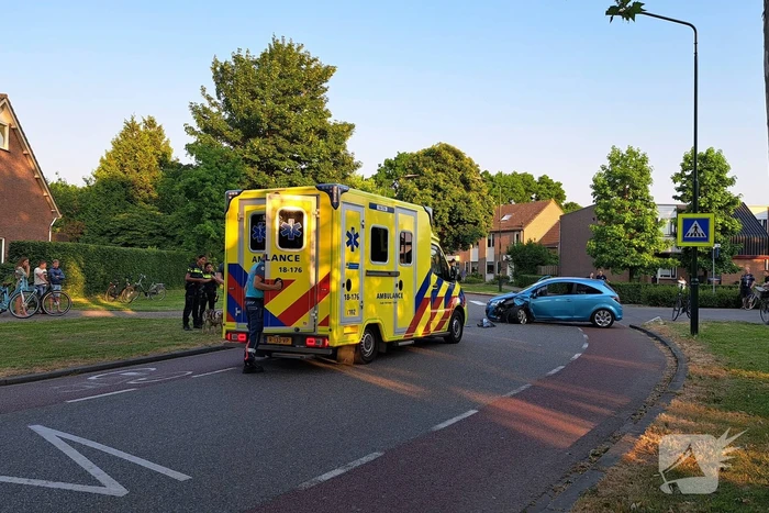 Flinke schade bij aanrijding personenauto's