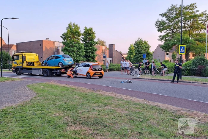 Flinke schade bij aanrijding personenauto's