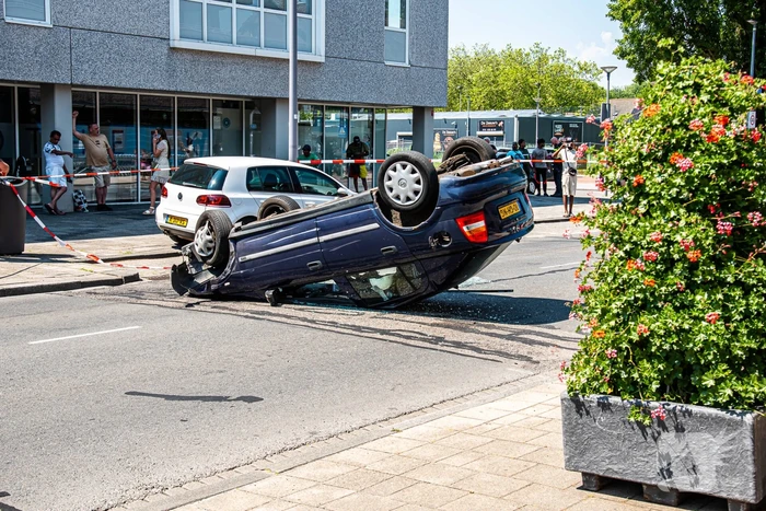 Agressieve alcomobilist aangehouden na aanrijding