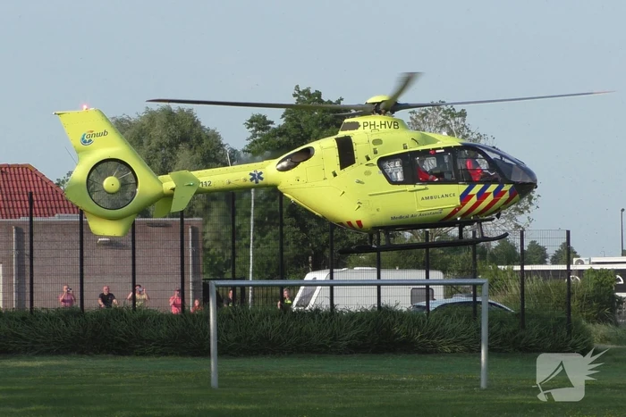 Traumahelikopter ingezet voor medische noodsituatie op straat