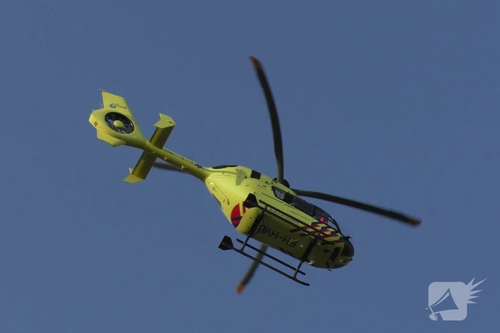 Traumahelikopter ingezet voor medische noodsituatie op straat