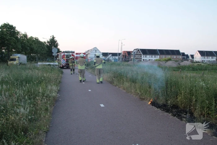 Bermbrand snel geblust