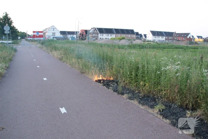 Bermbrand snel geblust