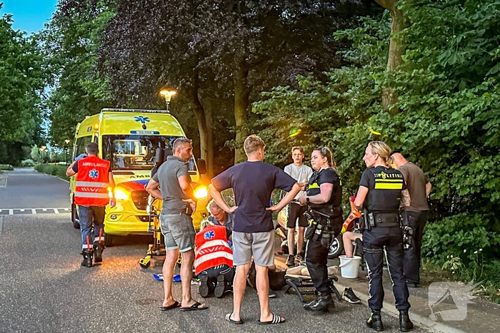 Twee personen gewond geraakt bij eenzijdig ongeval