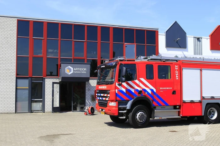 Brand in meterkast beperkt gebleven