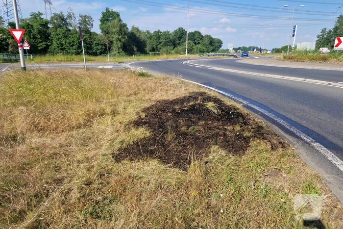 Buitenbrand snel onder controle