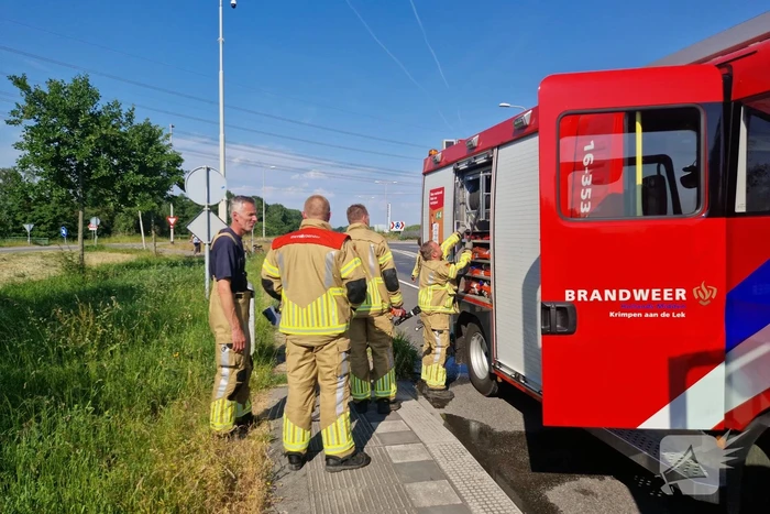 Buitenbrand snel onder controle
