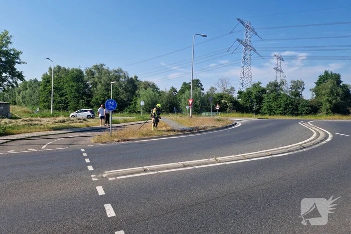 Buitenbrand snel onder controle