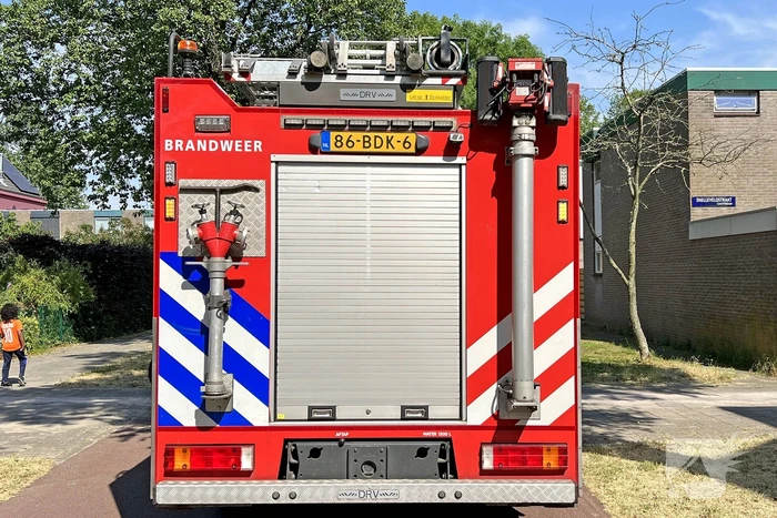Brandweer ingezet voor vlam in de pan