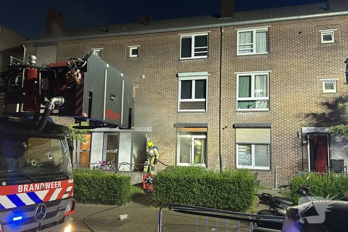 Flinke rookontwikkeling bij woningbrand