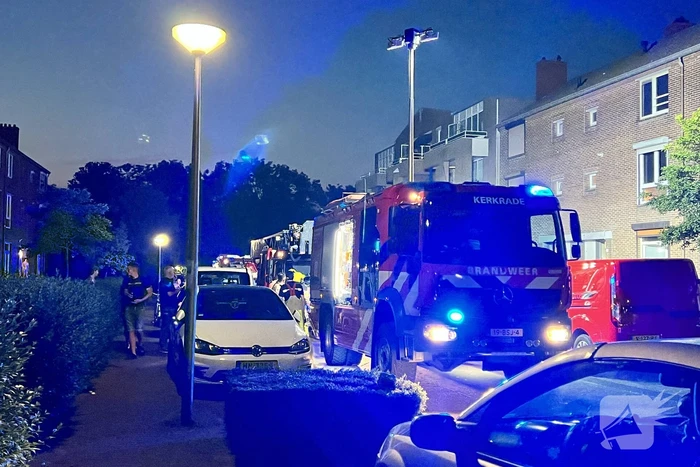 Flinke rookontwikkeling bij woningbrand