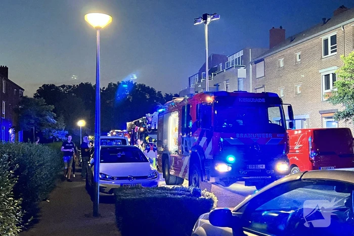 Flinke rookontwikkeling bij woningbrand