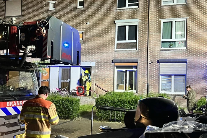 Flinke rookontwikkeling bij woningbrand