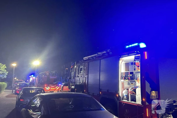 Flinke rookontwikkeling bij woningbrand