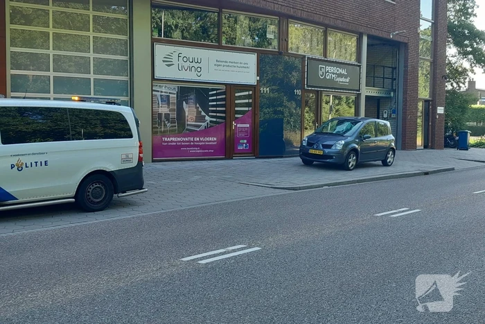 Fietser geschept door auto
