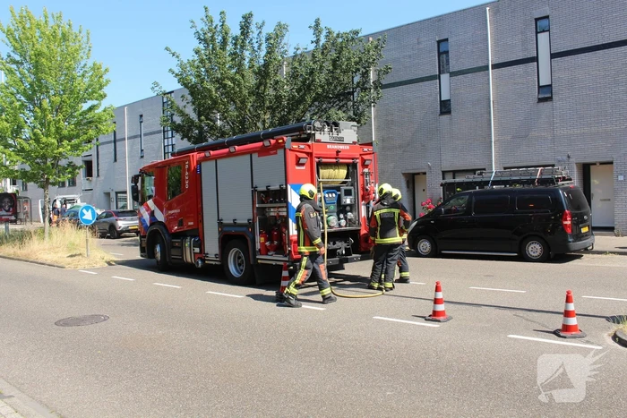 Gaslekkage ontstaan door werkzaamheden